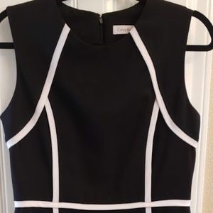Calvin Klein Sleeveless Sheath Dress - Size 10